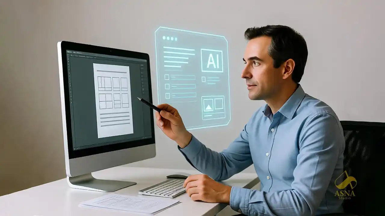 آینده صفحه آرایی با هوش مصنوعی