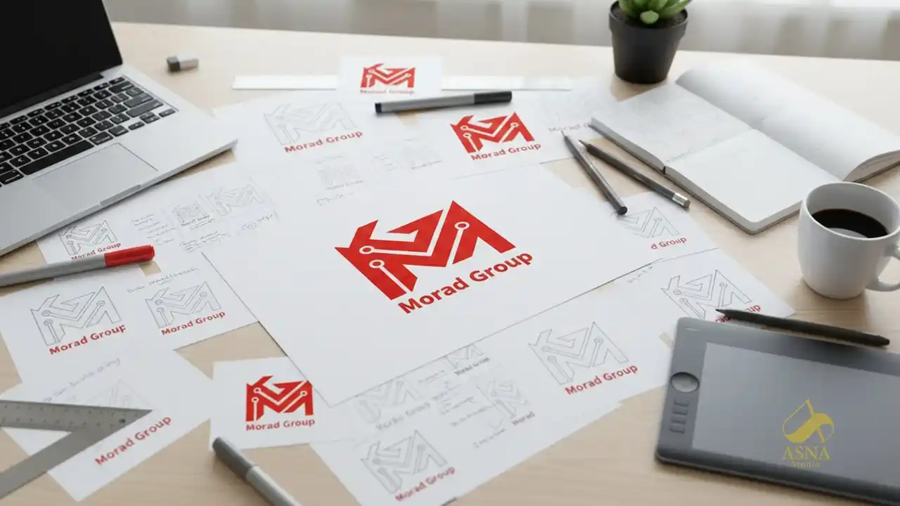 طراحی لوگو آنتی ترند