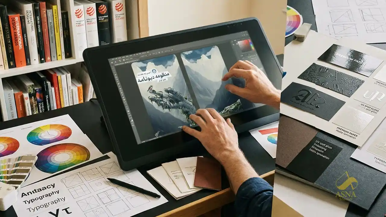 قیمت طراحی جلد کتاب حرفه ای