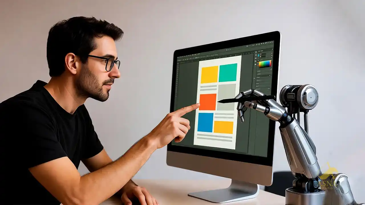 هوش مصنوعی دستیار صفحه آرایی